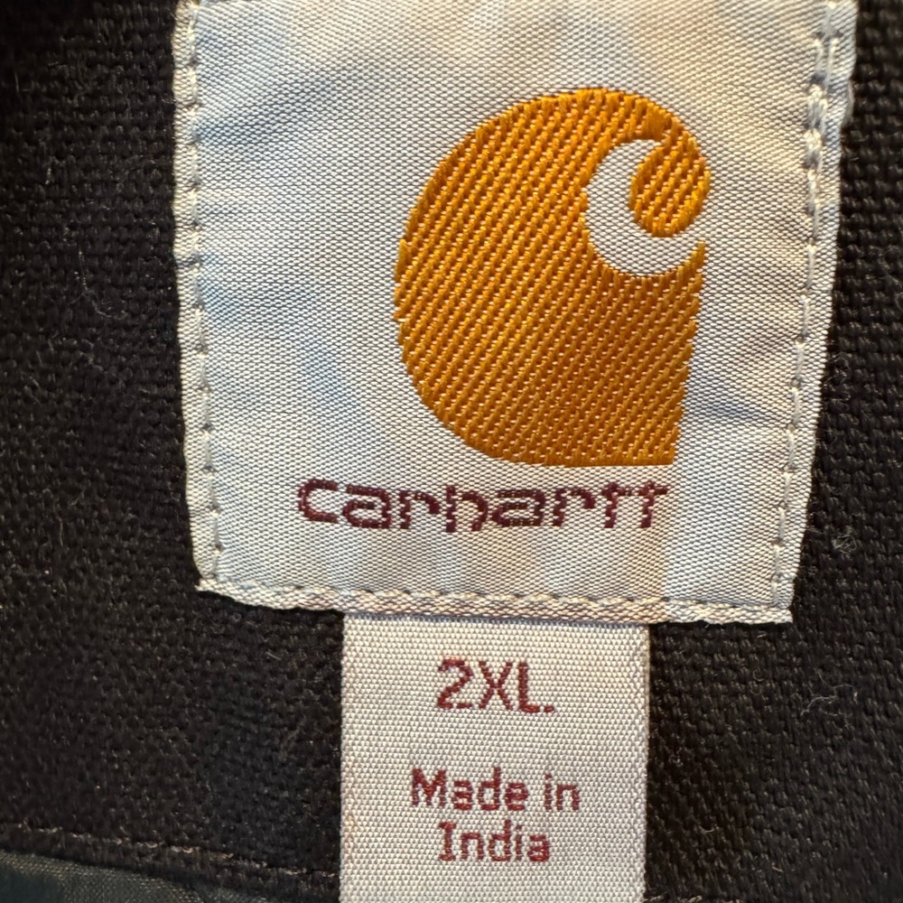 Carhartt Black Jacket with Gold Logo - Picture 14 of 14